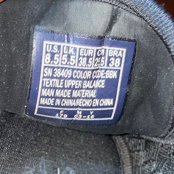 Skechers Walking Platform Slip on Mary Jane Open Toe Shoes Black size 8.5 - Picture 11 of 11